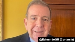 Edmundo González Urrutia, fue eligido como candidato presidencial de la Plataforma Unitaria de la oposición, el viernes 19 de abril de 2024.