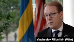 Tobias Billstrom, Swedish Minister of Foreign Affairs.
