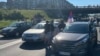 Belgrade Protest Driving