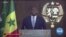 Mixed Reactions Greet Macky Sall's Announcement