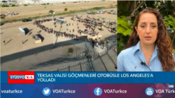 Teksas valisi göçmenleri otobüsle Los Angeles'a yolladı