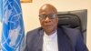 Umqoqi wenhlelo zenhlanganiso ye-United Nations eZimbabwe, uMnu. Edward Kallon (Columbus Mavhunga/VOA)