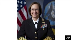 Adm. Lisa Franchetti has been chosen by President Joe Biden to lead the U.S. Navy, a senior administration official said July 21, 2023.