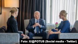 Президент Джо Байден: встреча с Юлией и Дарьей Навальными. Сан-Франциско, 22 февраля 2024 г. 