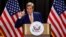 John Kerry, the U.S. special envoy on climate issues, gestures as he attends a press conference in Beijing, China, July 19, 2023.