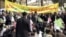 تجمع کارگران برای پیگیری مطالبات صنفیشان.