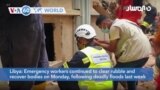 VOA60 World - Emergency workers continue recovery options in the Libyan city of Derna 