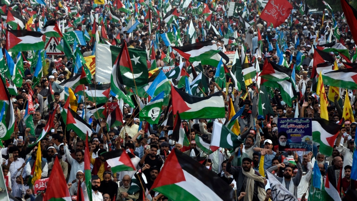 Thousands Rally In Pakistan Against Israel S Bombing In Gaza Thousands Rally In Pakistan Against Israel S Bombing In Gaza
