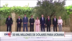 Líderes G7 acuerdan prestar 50.000 millones de dólares a
Ucrania