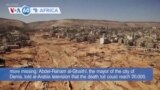 VOA60 Africa - Libya: Death toll from flooding could reach 20,000