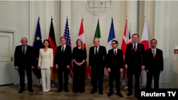 미국과 캐나다, 프랑스, 독일, 일본, 영국 등 G7 외교장관과 유럽연합(EU) 외교안보정책 고위대표가 지난 17일 독일 뮌헨안보회의에서 별도로 만났다.