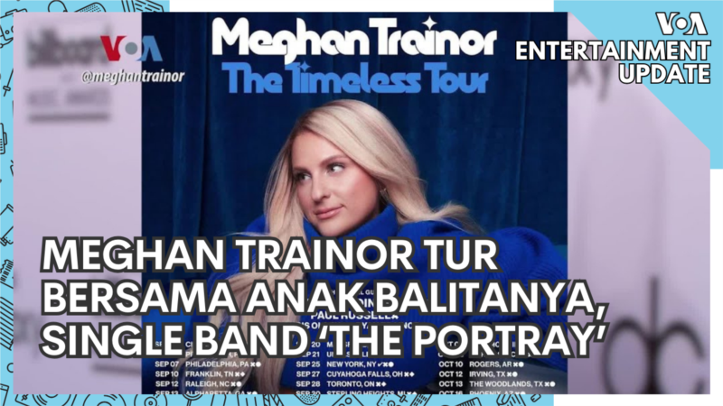 Meghan Trainor Tur Bersama Anak Balitanya, Single dari Band The Portray