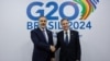G-20 toplantıları için Brezilya’da bulunan Dışişleri Bakanı Fidan, ABD Dışişleri Bakanı Blinken’la görüştü.