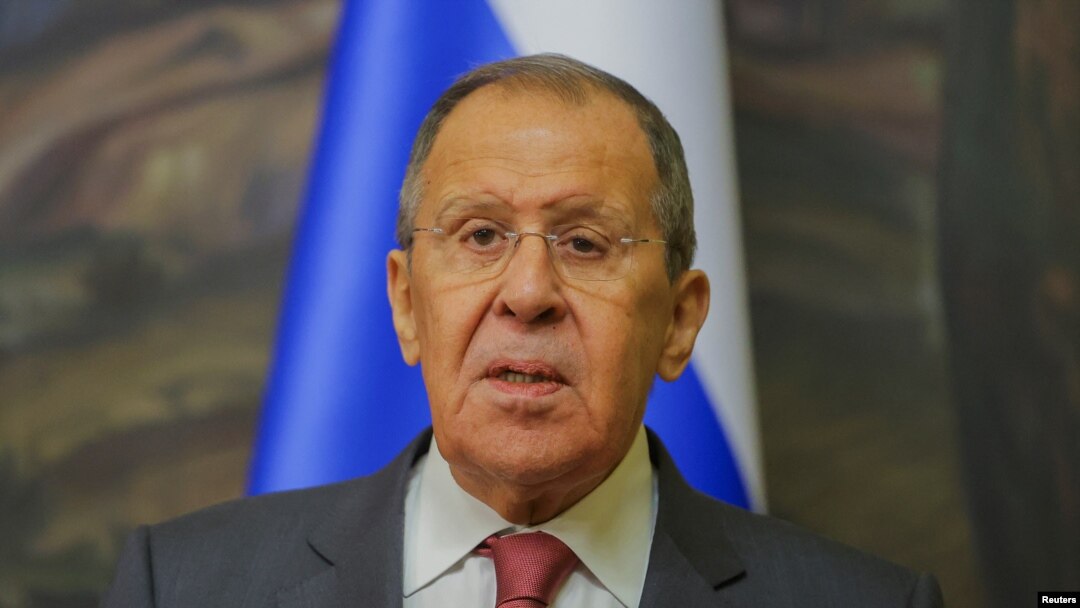 Menteri Luar Negeri Rusia Sergei Lavrov menghadiri konferensi pers, di Moskow, Rusia 26 September 2023. REUTERS/Evgenia Novozhenina/Pool