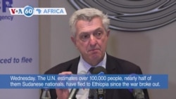 VOA 60: Over 8 Million Uprooted by SAF, RSF Conflict in Sudan and More