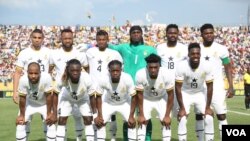 Ghana Black Stars Line-up