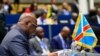 Président Félix Tshisekedi ya RDC na mini-sommet mpo na kimya na mboka na ye, na likita lya mbala 37 ya Union africaine, Addis-Abeba, Ethiopie, 16 sanza ya mibale 2024. (Présidence RDC)