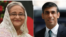 বাংলাদেশের প্রধানমন্ত্রী শেখ হাসিনা এবং যুক্তরাজ্যের প্রধানমন্ত্রী ঋষি সুনাক।