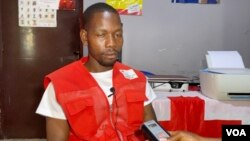 Pacheco Serrote coordenador Cruz Vermelha de Angola em Malanje