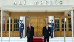 Cumhurbaşkanı Erdoğan, Azerbaycan Cumhurbaşkanı İlham Aliyev’in daveti üzerine bugün Nahçıvan’da.