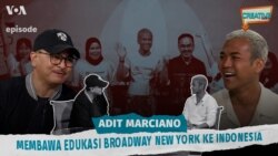 VOA Creative Talk: Adit Marciano Bawa Edukasi Broadway New York ke Indonesia
