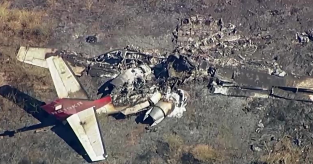 Six Dead After Plane Crashes, Catches Fire in Southern California ...