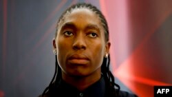 La double championne olympique sud-africaine Caster Semenya.