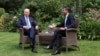 British Prime Minister Rishi Sunak meets with U.S. President Joe Biden at 10 Downing Street in London, July 10, 2023, 