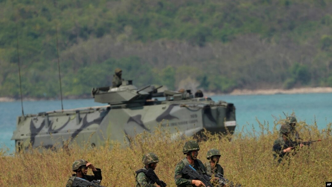 ภาพปฏิบัติการซ้อมร่วมไทย-สหรัฐฯ 'คอบรา โกลด์' ประจำปี 2566 (ที่มา:AP)