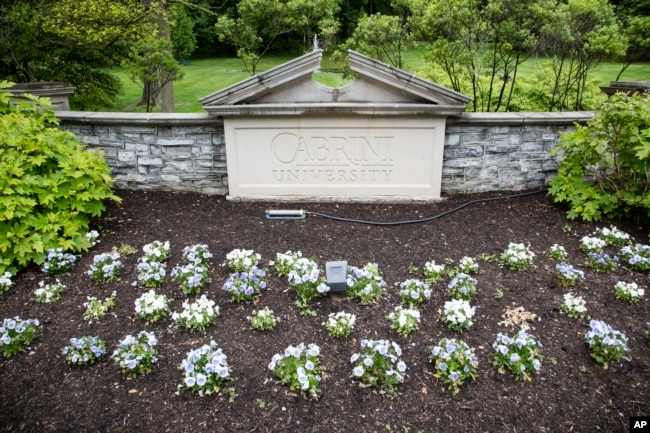 FILE - Cabrini University in Radnor, Pa., Thursday, May 23, 2019. The school announced that it will close at the end of 2023-2024 school year. (AP Photo/Matt Rourke)