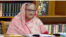 বাংলাদেশের প্রধানমন্ত্রী শেখ হাসিনা। 