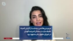 مریم بنی‌هاشمی: وحشت از گزارش کمیته حقیقت‌یاب در سخنان امیرعبدالهیان در شورای حقوق بشر مشهود بود