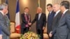 French President Macron Visits His Counterpart in Sri Lanka 