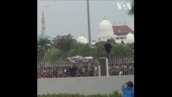 印尼渔民抗议中国投资项目