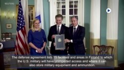 U.S. Signs Defense Treaty With Finland