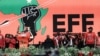 Leader de l'EFF (gauche radicale), Julius Malema a semblé rejeter l'idée de former un gouvernement d'unité nationale avec l'ANC.