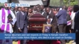 VOA60 Africa - Kenyans paid last respects to Kelvin Kiptum