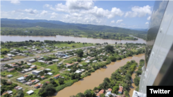 Las Fuerzas Armadas se aprestaron a realizar operaciones de seguridad tras ataque en el Puerto Pesquero de Esmeraldas, el 11 de abril de 2023. [Foto: Twitter Fuerzas Armadas de Ecuador]