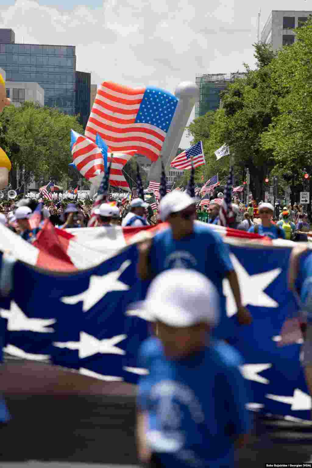 USA Independence Day Parade in Washington, D.C