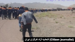 دومین روز اعتصاب کارگران پیمانی معدن چادرملو در استان یزد