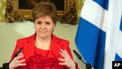 Mantan Menteri Pertama Skotlandia, Nicola Sturgeon