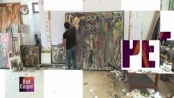 Ethiopian Artist Bares Emotion on Canvas