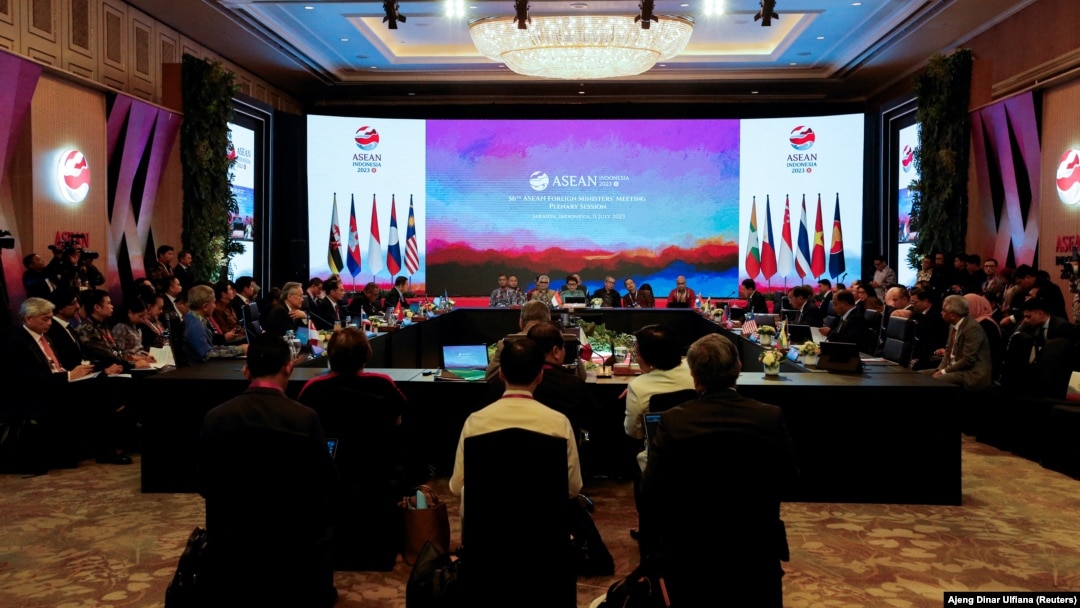 Cuộc họp Bộ trưởng Ngoại giao ASEAN tại Jakarta, Indonesia, vào ngày 11/7/2023. [Ảnh minh họa]