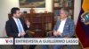 Presidente Lasso: cooperación de seguridad entre Ecuador y EEUU "es lo más cercano" al Plan Colombia