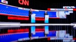 Los candidatos virtuales a la presidencia estadounidense se atacron mutuamente en el primer debate electoral
