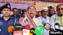 আওয়ামী লীগের যুগ্ম সাধারণ সম্পাদক ও সমাজকল্যাণমন্ত্রী দীপু মনি।