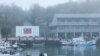 Sebuah kapal nelayan tiba di pelabuhan di Kinmen, Taiwan 21 Februari 2024. (REUTERS/Ann Wang)