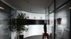 The closed office of the Mintz Group is seen in an office building in Beijing on March 24, 2023.