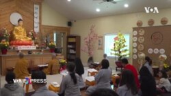 Chùa Việt hải ngoại tấp nập các sinh hoạt đón Tết