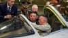 North Korea's Kim Tours Russian Fighter Jet Plant